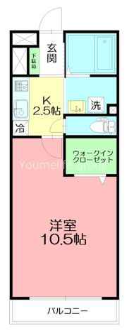 フローラルガーデンの間取り画像