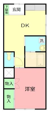高梨テラスの間取り画像
