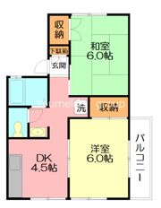 ホーメルの間取り画像