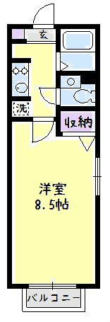 パル平塚IIIの間取り画像