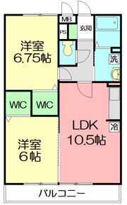 ロイヤルアベニューの間取り画像