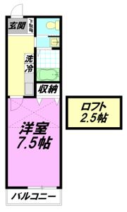 アクアベルの間取り画像