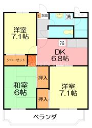 グレイスコートの間取り画像