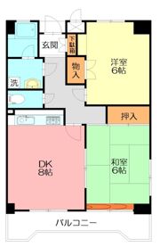レジデンス和の間取り画像
