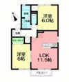 サニーフラッツCの間取り画像
