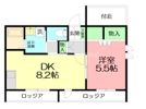 木の花マンションの間取り画像