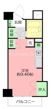 ペルソナージュ横浜の間取り画像