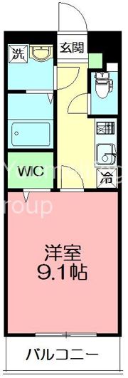 フェルム東海岸の間取り画像