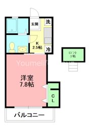 クリプト和の間取り画像