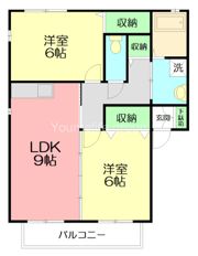 シャルマンA（シャルマン）の間取り画像