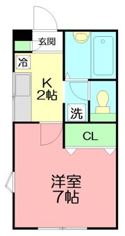 エスポワールの間取り画像