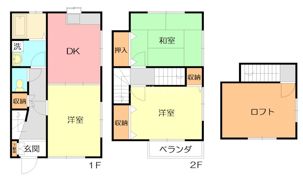 パルメゾンコイズミの間取り画像