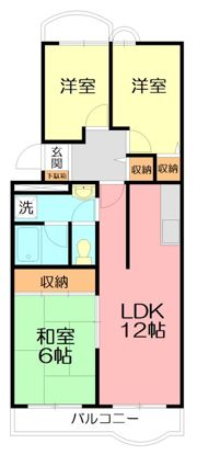 エレーヌ水澤の間取り画像