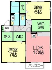 ソレイユ湘南辻堂の間取り画像