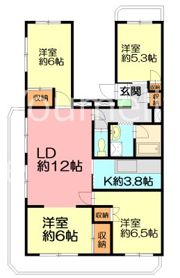 テレパレス辻堂西海岸B棟の間取り画像