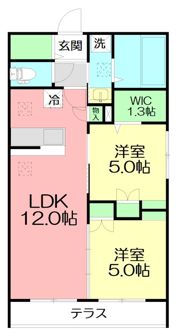湘南東八幡レジデンス ウェストの間取り画像
