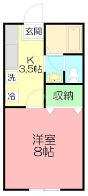 プレアデス石田の間取り画像