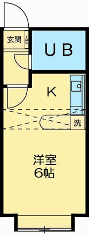 ベルピア辻堂第1-1の間取り画像