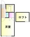 ロイヤル鴨宮の間取り画像