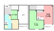 プロシード1055館の間取り画像