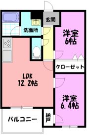 ラルジュテールの間取り画像