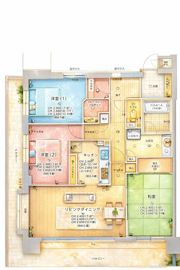 ライオンズプラザ平塚見附町の間取り画像