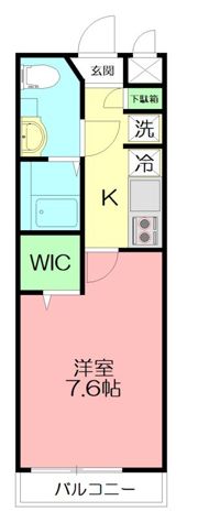 シャトーライフ平塚IIの間取り画像
