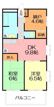 サニーレジデンス平塚1の間取り画像
