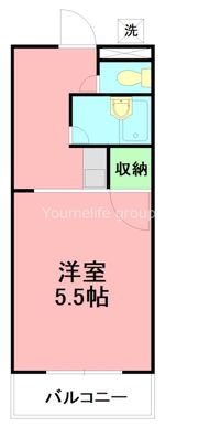 ハイツ・サンウェイの間取り画像