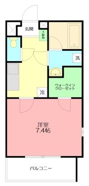 ルナアイリスの間取り画像