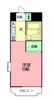 ジュネパレス平塚第19の間取り画像