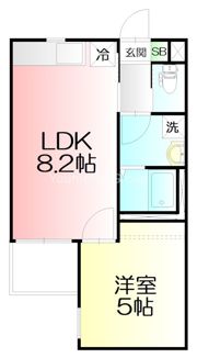 Blu mare ブルーマーレの間取り画像