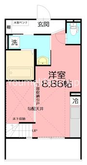 LAID BACK TERRACE（レイドバックテラス）の間取り画像