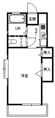 フリーフル善行坂の間取り画像