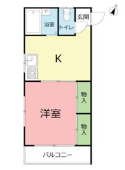 ロイヤル鴨宮の間取り画像