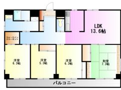 リバーサイド小泉の間取り画像