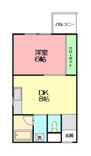 コーポダイカンの間取り画像