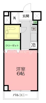 ハイライフ湘南の間取り画像