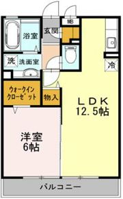 フォレストヒルズの間取り画像