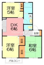 ルミエールDの間取り画像