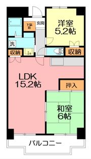 タウンコート湘南の間取り画像