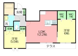 コンフォール メゾンの間取り画像