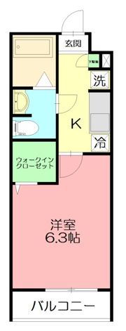 ファイブスター東海C棟の間取り画像