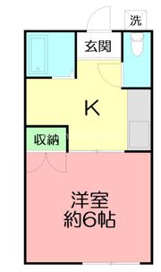 大根スカイリッチマンションの間取り画像