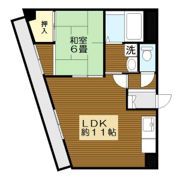 メルベーユ山手台の間取り画像