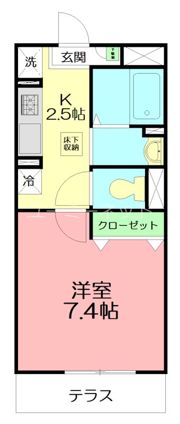ソレイユ柏陽の間取り画像