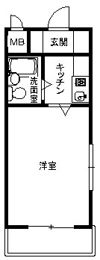 シルフィード平塚IIの間取り画像