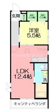 アステール藤沢の間取り画像