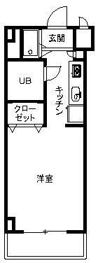 渚マンションの間取り画像