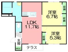 Forest Valleyの間取り画像